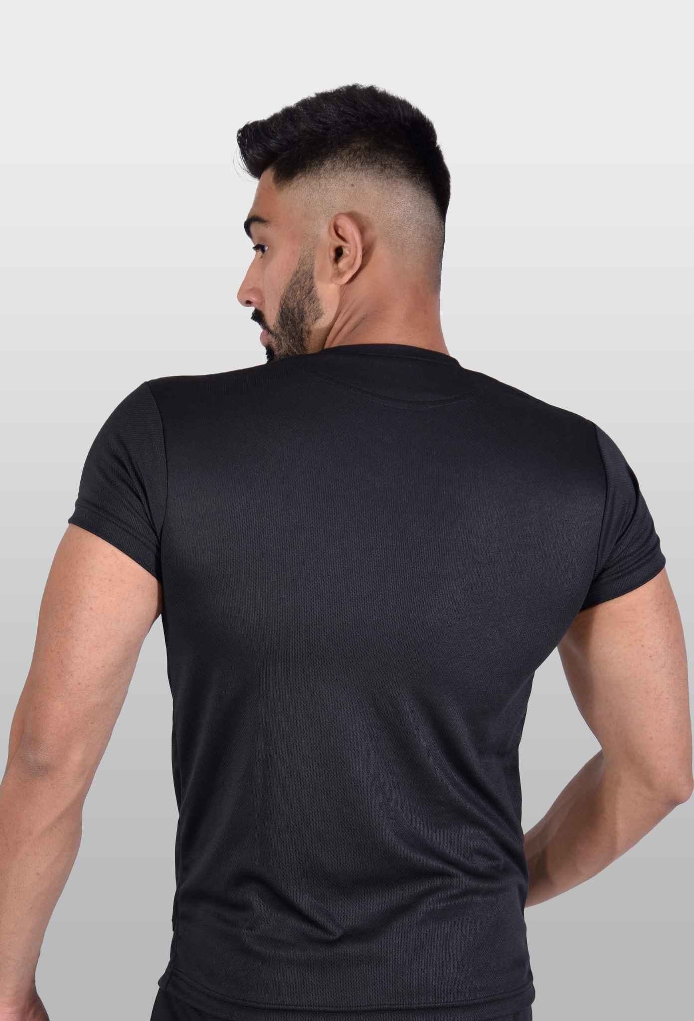 Brute V Neck Tee 1.0 (Black) - Stag Clothing