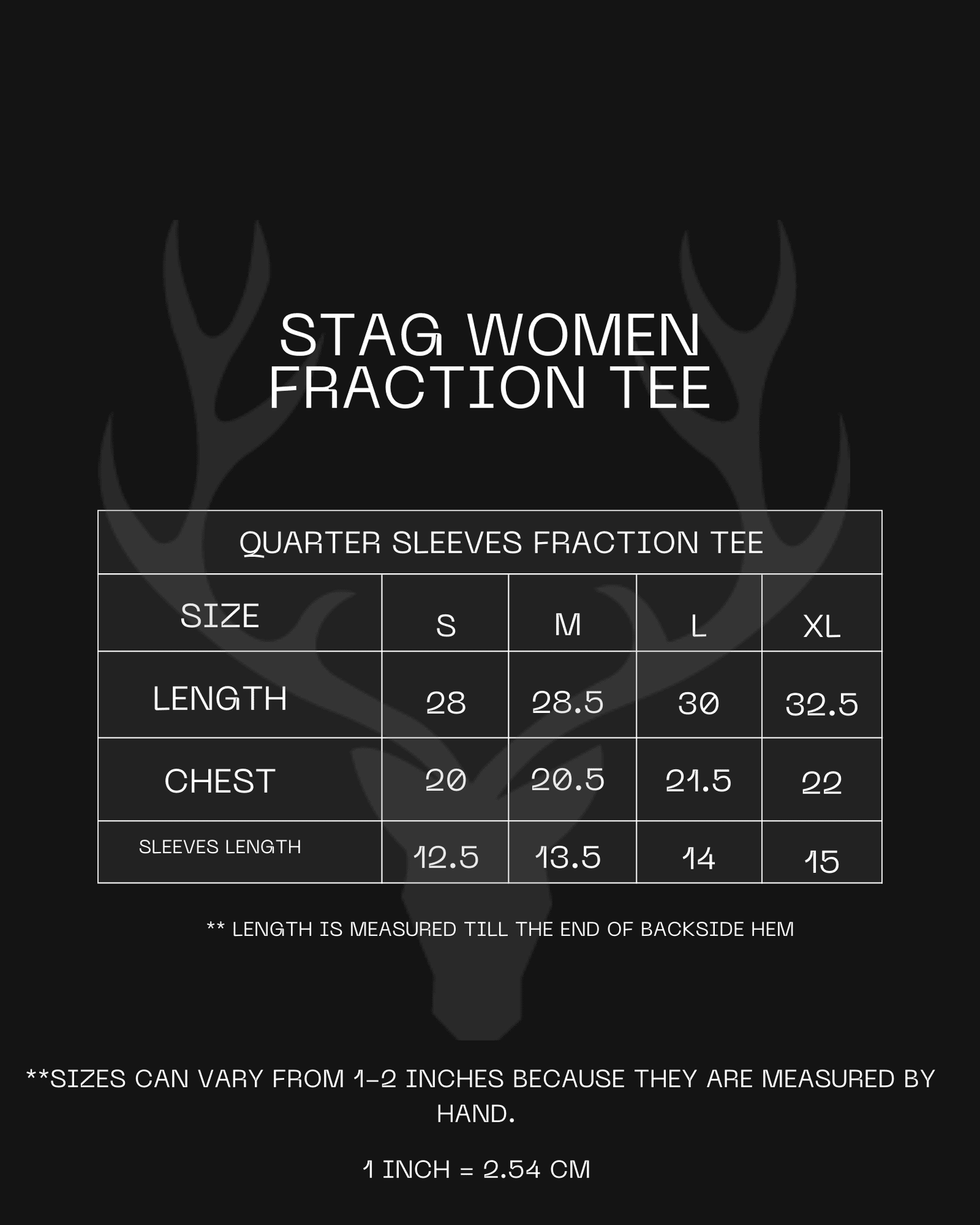 Women Fraction Tee 2.0 (BLUE) - Stag Clothing