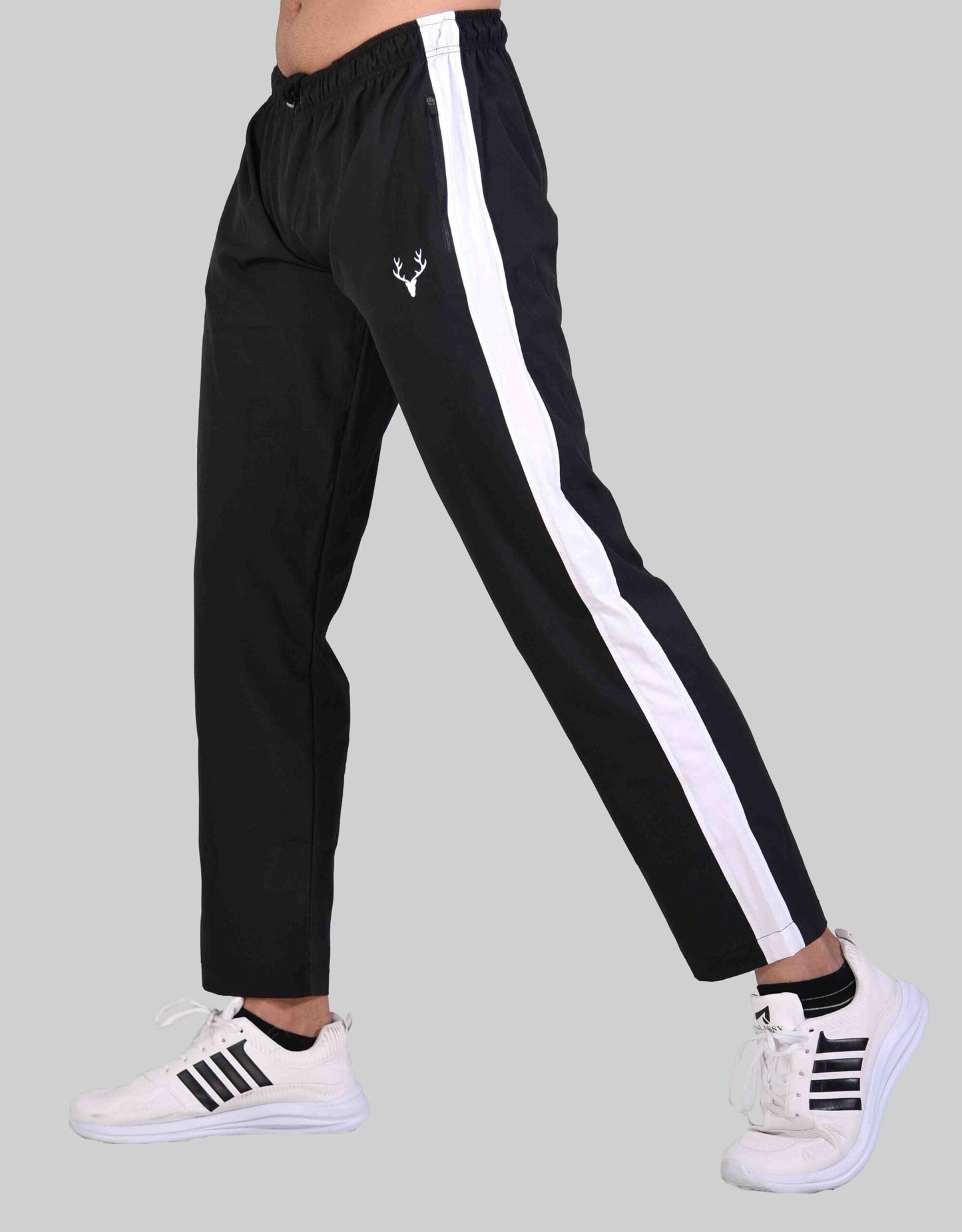 SG Loose Fit Trouser 1.0 (Black & White) - Stag Clothing