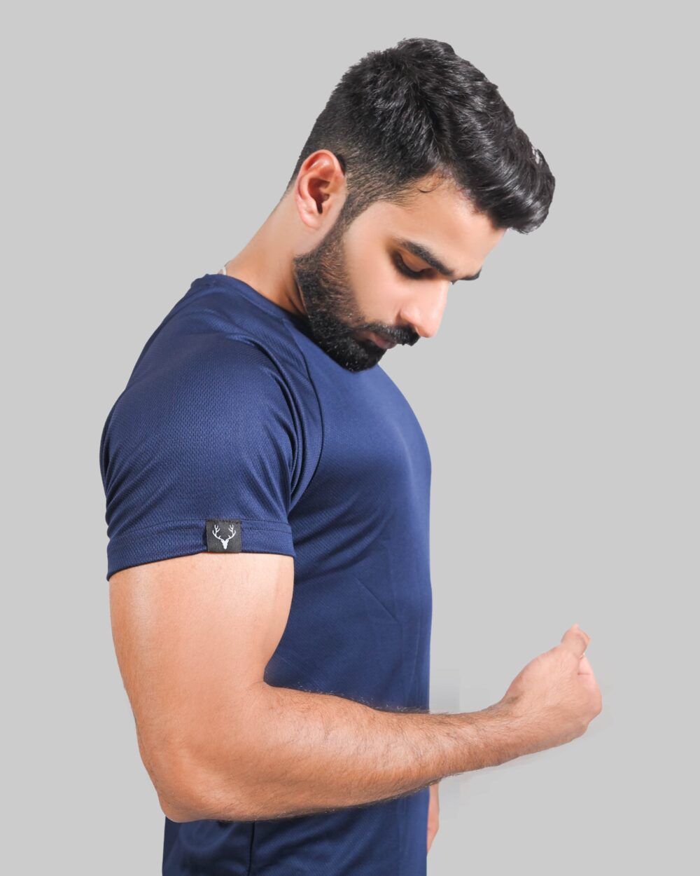 Apex Raglan Tee 2.2 (NAVY BLUE) - Stag Clothing