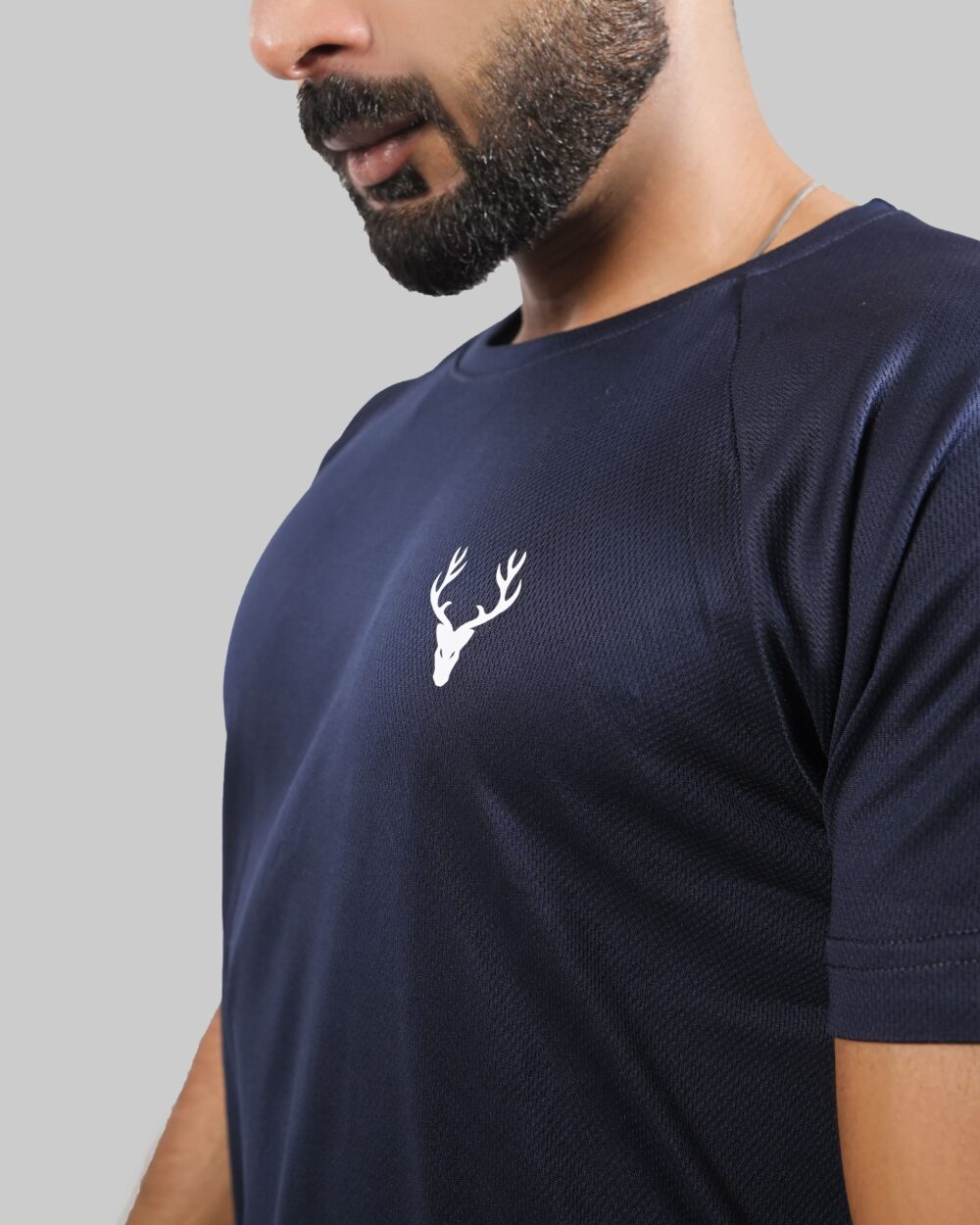 Apex Raglan Tee 2.2 (NAVY BLUE) - Stag Clothing