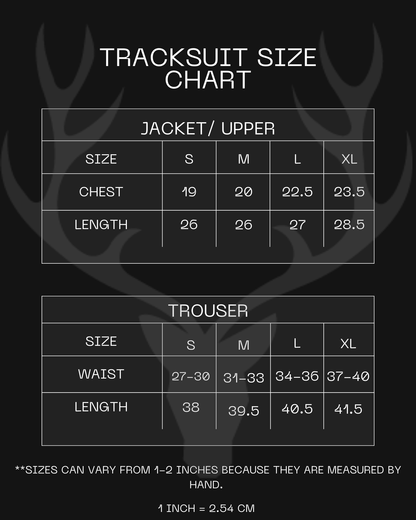 Stag Elite Tracksuit 2.0 (Charcoal & Black) - Stag Clothing