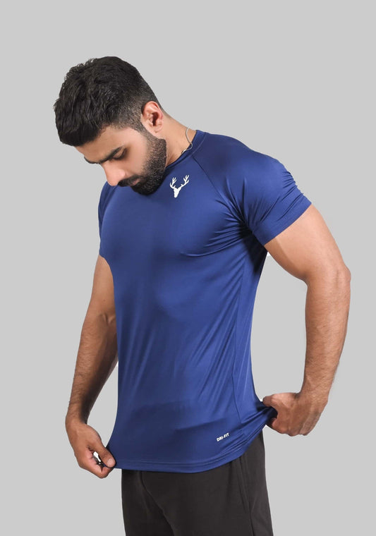 FLEX COMPRESSION TEE 5.0 (ROYAL BLUE) - Stag Clothing
