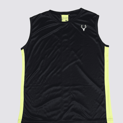 Performance Tanktop (BLACK & NEON) - Stag Clothing