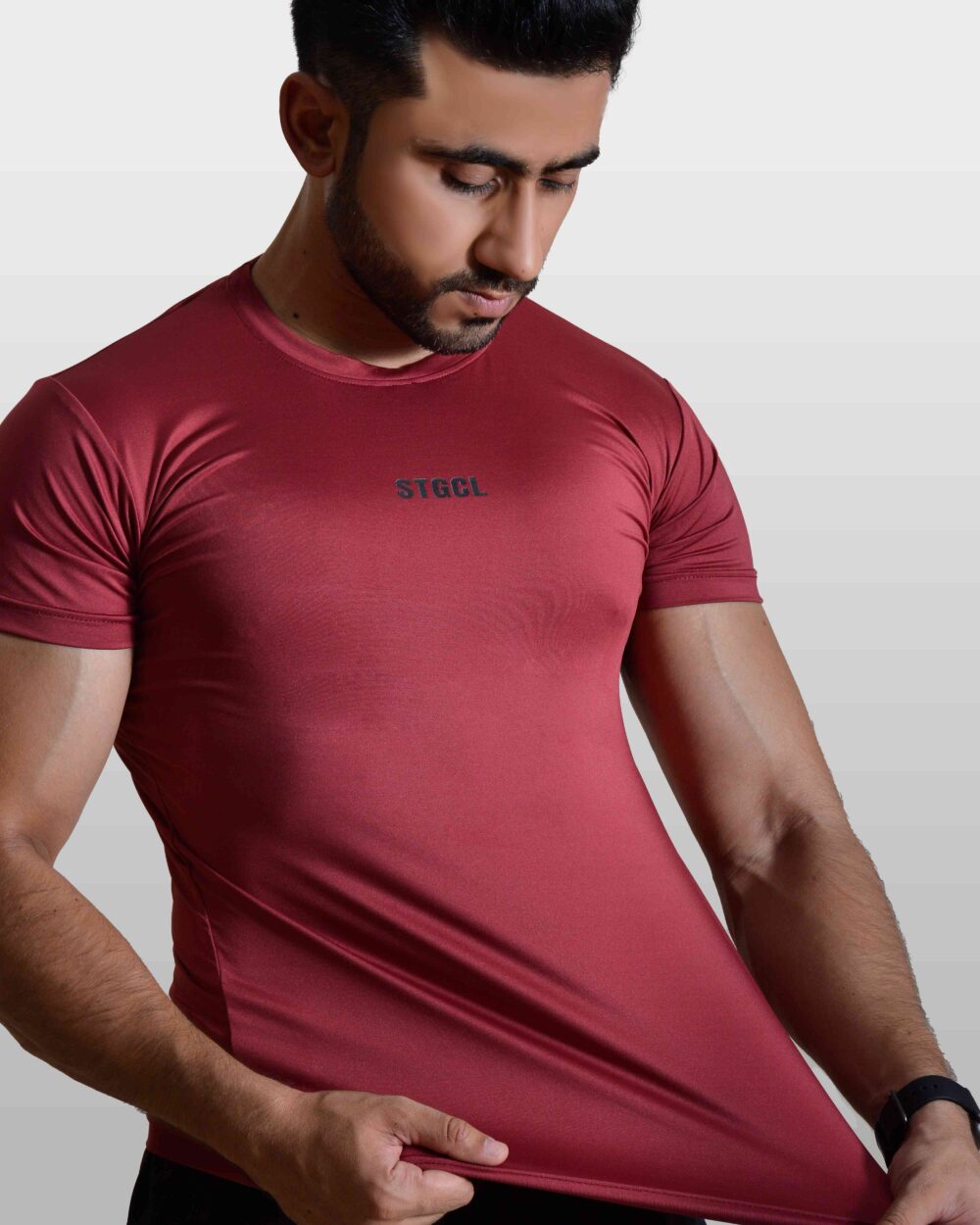 Vintage Tee 1.0 (Maroon) - Stag Clothing