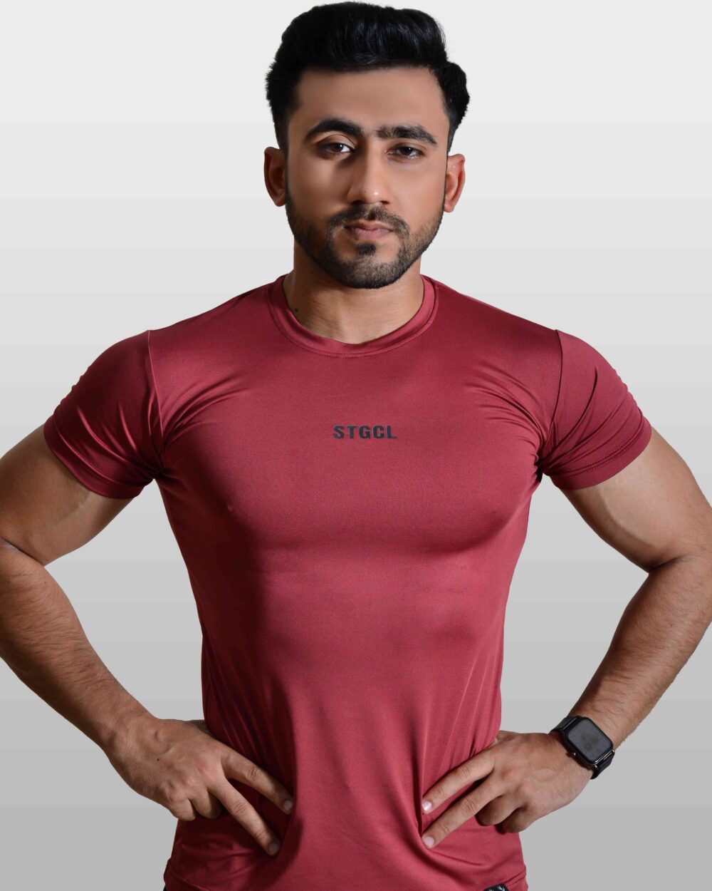 Vintage Tee 1.0 (Maroon) - Stag Clothing